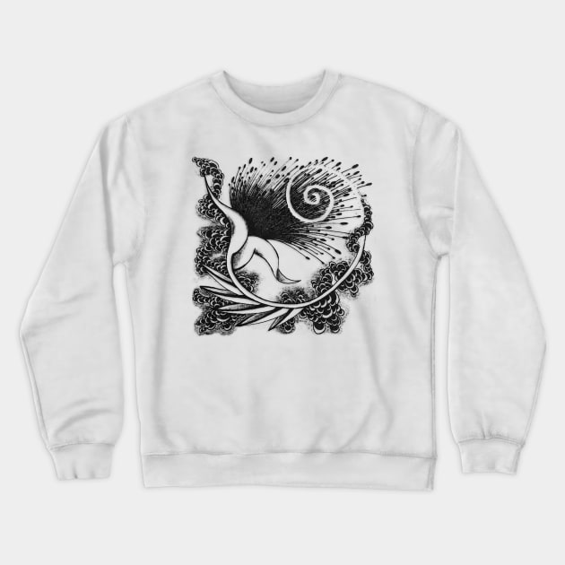 The Long Road Crewneck Sweatshirt by exentric-wren